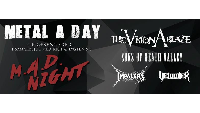 Metal a day M.A.D. Night 2016