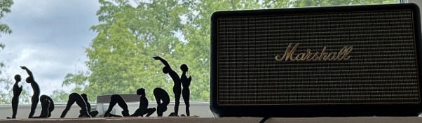 Billede fra yogastudiet