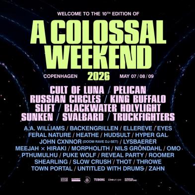 Interview med Jeppe Nygaard Christensen om A Colossal Weekend 2026