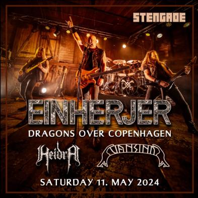 Einherjer - Spillestedet Stengade - 11. maj 2024