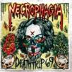 Cover-art of trackliste til Necrophagias kommende album