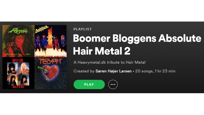 Boomer Bloggen Absolute Hair Metal