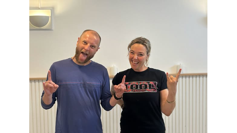 Dennis Hellegaard og Inez Nørvig